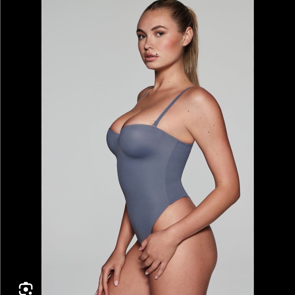 SKIMS Gray Bodysuit